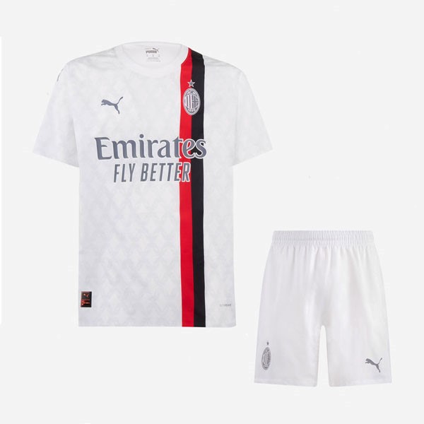 Trikot AC Milan Auswärts Kinder 2023-2024